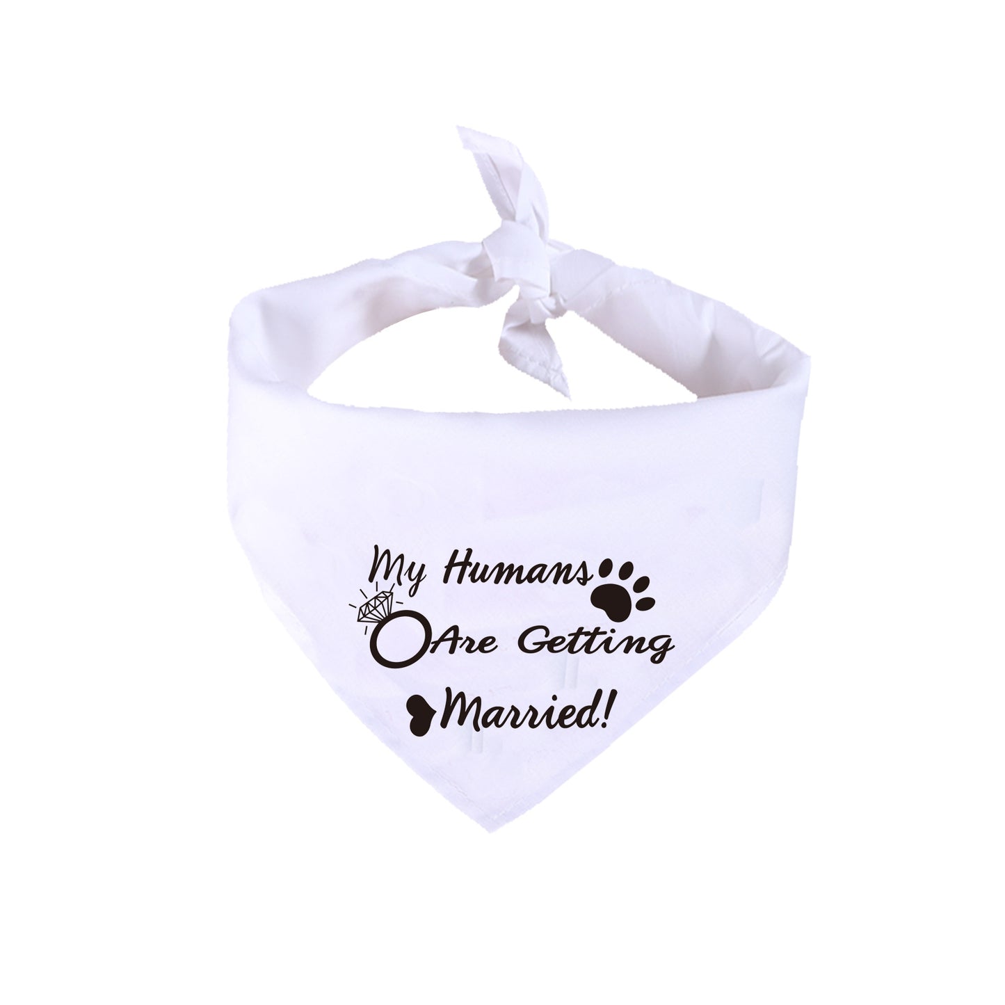 Pet Wedding Bandannas