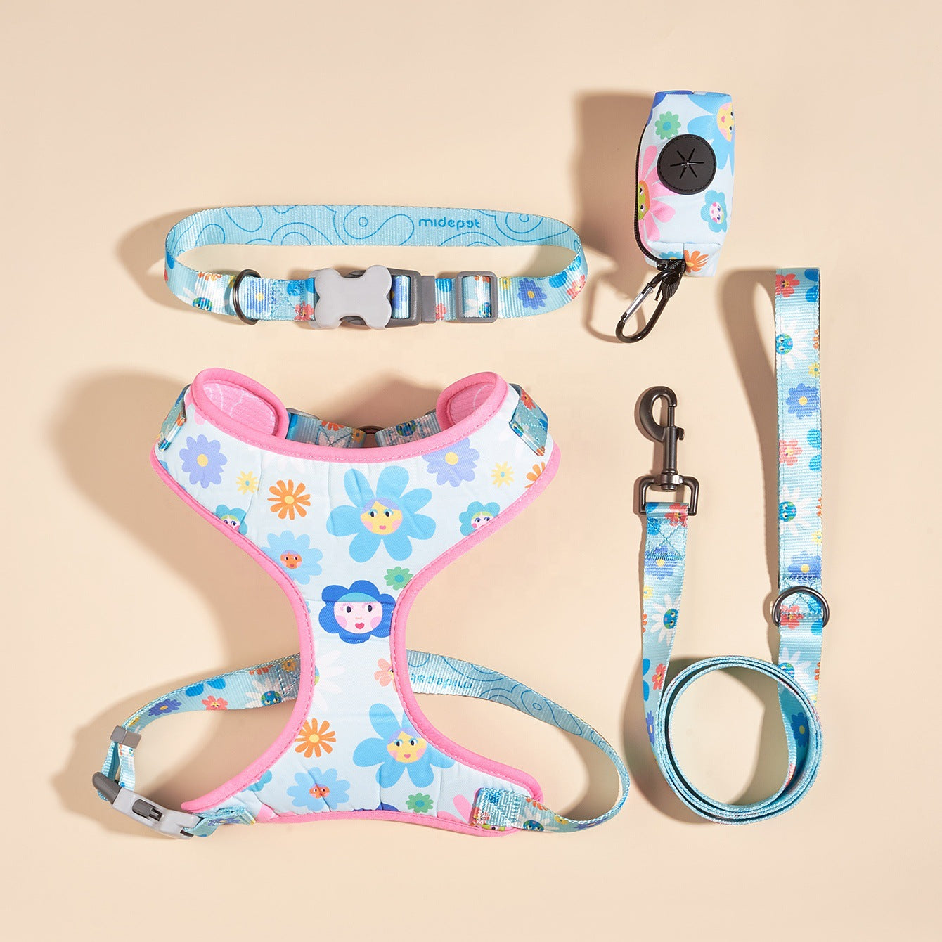 Pet Harness Hand Holding Leash